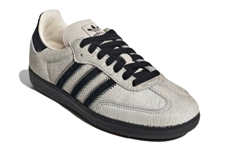 adidas Originals Women's Samba OG “Wonder White/Core Black” Pony Hair JP5329 Release Info