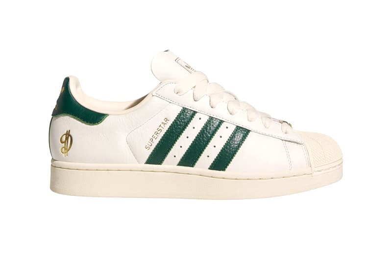 Official Look at the Damian Lillard x adidas Superstar dame time milwaukee bucks green white nba