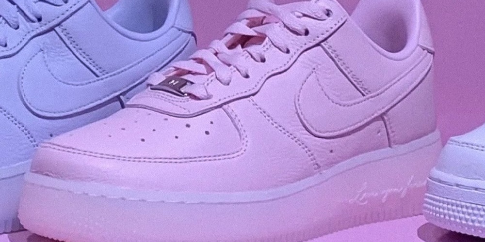 First Look at Drake's NOCTA x Nike Air Force 1 Low "Pink Foam"