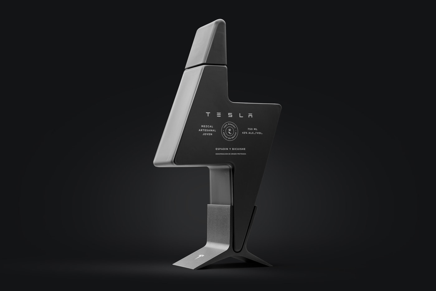 Teslas New Limited Edition Mezcal Is $450 USD agave spirit elon musk alcohol lighting bolt electric vehicles billionaires mezcal business expansion