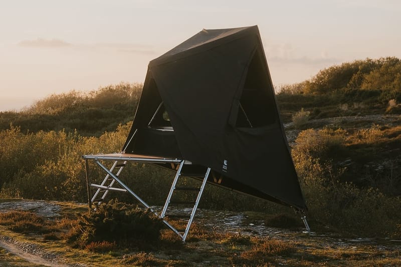 New British Design's Flexible Tripod Tent Recalls Lunar Mission Modules