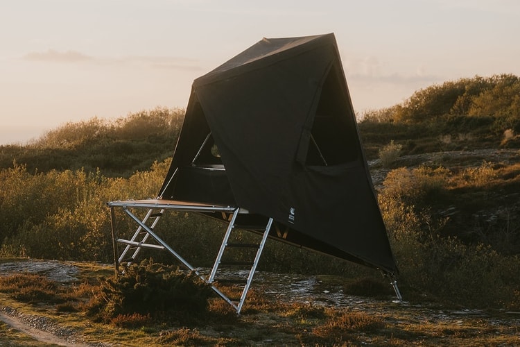 New British Design's Flexible Tripod Tent Recalls Lunar Mission Modules