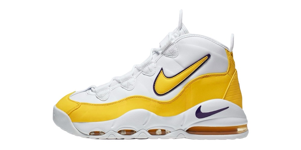 Nike Air Max Uptempo 95 “Lakers” Makes a Triumphant Comeback