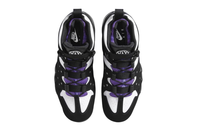 Nike Air Max2 CB 94 "Black/Purple" CZ7871-001 Black/Pure Purple-White re-release return info charles barkley phoenix suns nba basketball