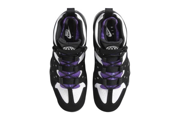 Nike Air Max2 CB 94 "Black/Purple" CZ7871-001 Black/Pure Purple-White re-release return info charles barkley phoenix suns nba basketball