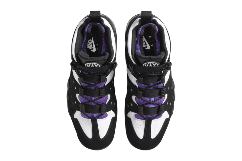 Nike Air Max2 CB 94 "Black/Purple" CZ7871-001 Black/Pure Purple-White re-release return info charles barkley phoenix suns nba basketball