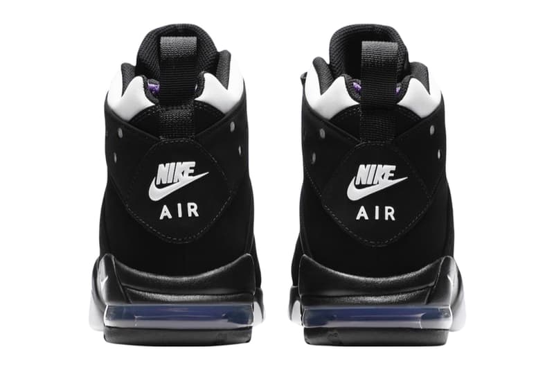 Nike Air Max2 CB 94 "Black/Purple" CZ7871-001 Black/Pure Purple-White re-release return info charles barkley phoenix suns nba basketball