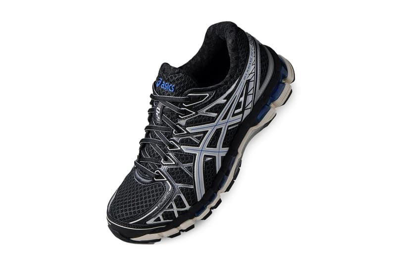 ASICS GEL-KAYANO 20 Neptune Blue Black and Pure Silver Release Date Info