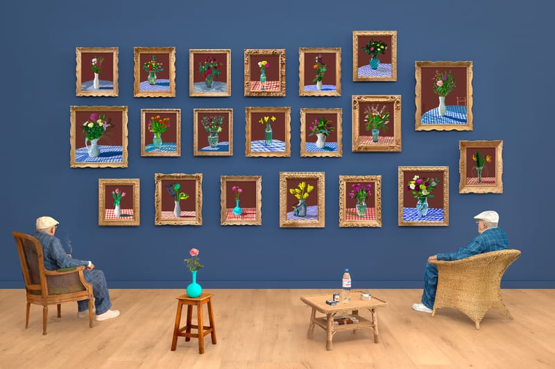 The Largest Survey of David Hockney Prints Lands in Palm Springs