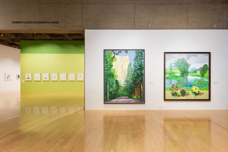 David Hockney Palm Springs Art Museum Retrospective Exhibition Jordan Schnitzer Art Artworks Perspectives Should Be Reversed