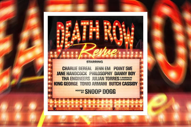 Death Row Records Death Row Revue compilation Album Stream