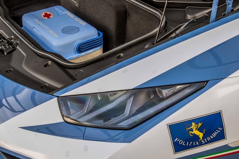 Lamborghini 20 Years Collab Italian State Police Info