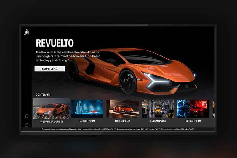 Lamborghini Smart TV App Release Info