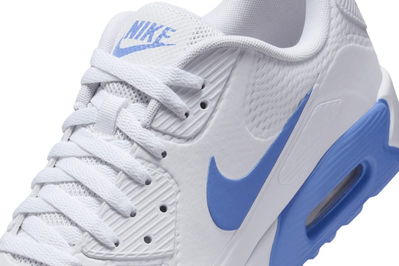 nike air max white blue and pink