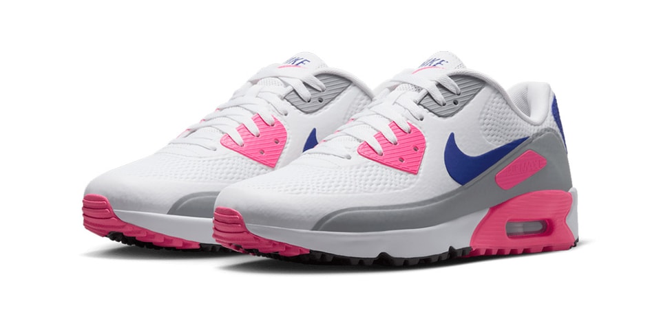 Nike Air Max 90 Golf \'White Royal Pulse\' HV9305-100 size 7.5 READ Stylish Performance with the Nike Air Max 90 Golf  main image 3