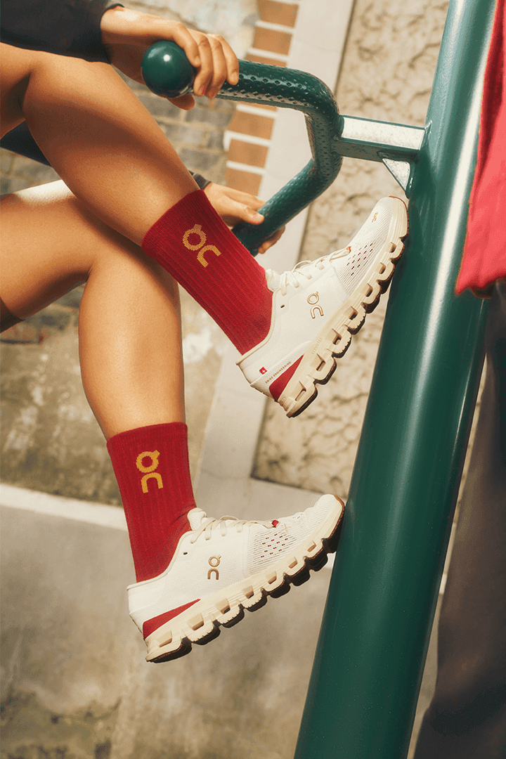 On's Cloudtilt Channels the Year of the Snake release info running brand lunar new year red gold white lightweight sneaker shoe