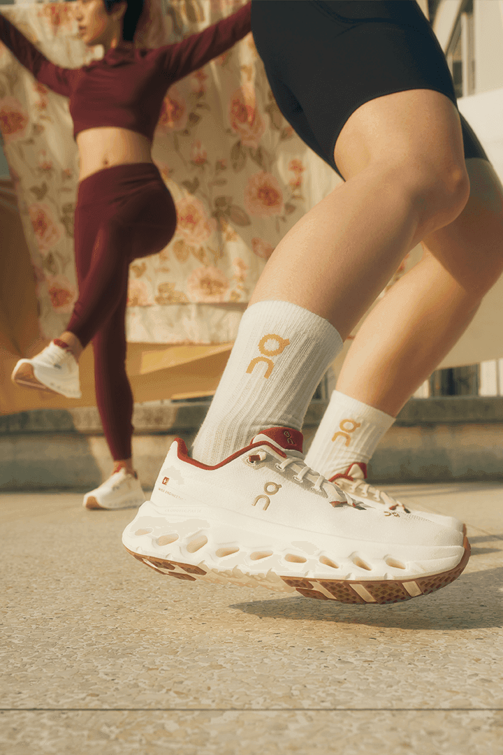 On's Cloudtilt Channels the Year of the Snake release info running brand lunar new year red gold white lightweight sneaker shoe