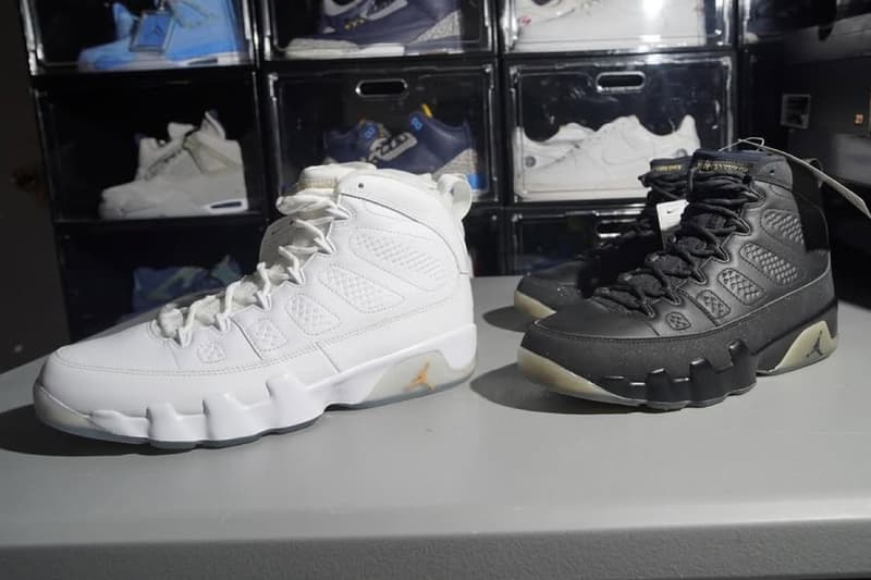 ovo octobers very own drake air michael jordan brand 9 samples black white gold look see official release date info photos price store list buying guide