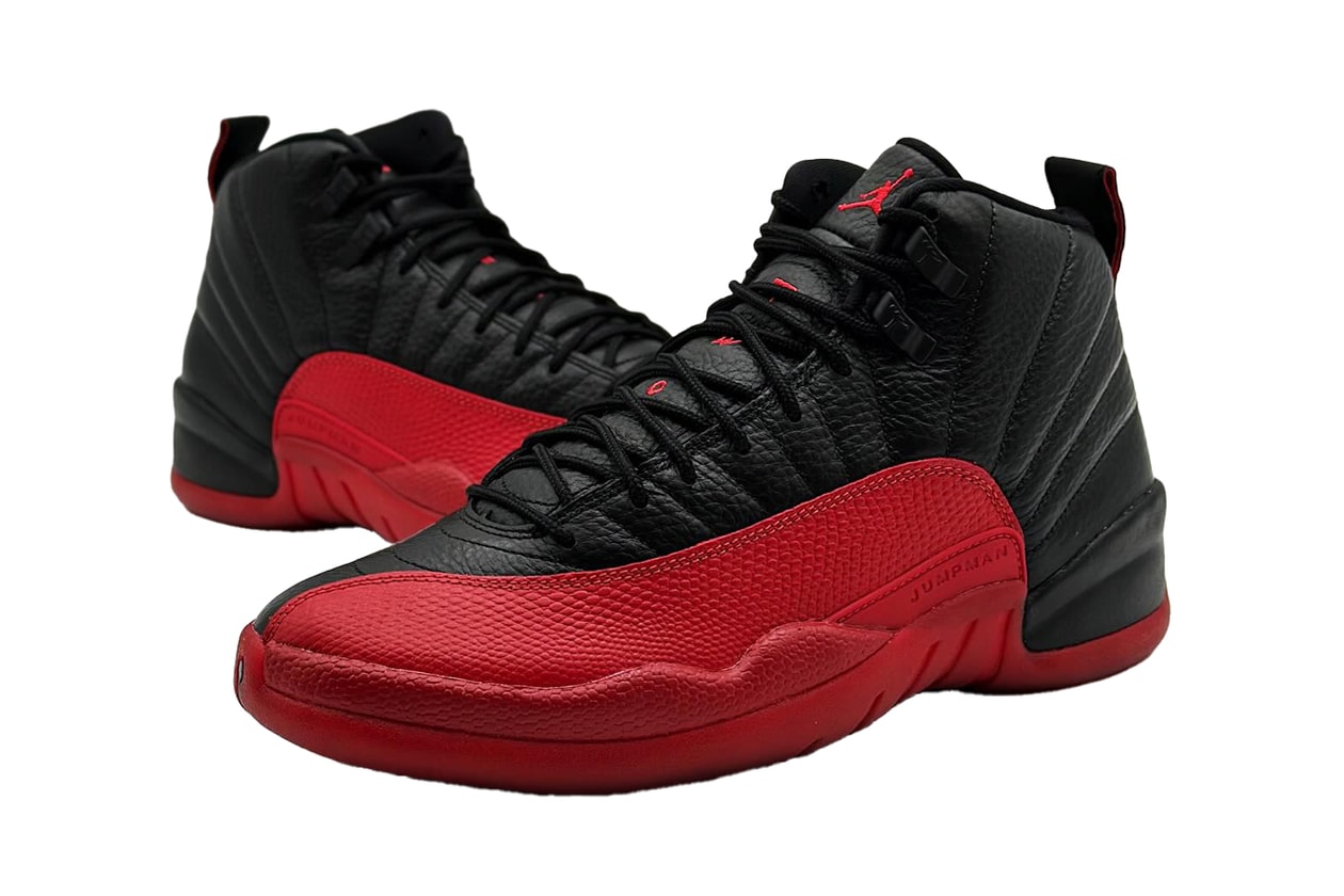 air michael jordan brand 12 flu game black red 2025 ct8013 060 rumor official release date info photos price store list buying guide