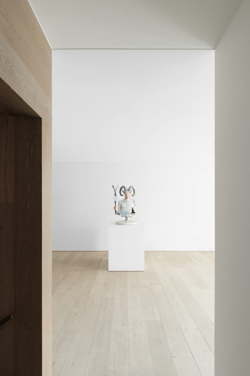 David Altmejd's 'Prélude Pour Un Nouvel Ordre Mondial' Envisions Anthropomorphic Beings Exhibition Xavier Hufkens Sculpture Drawing