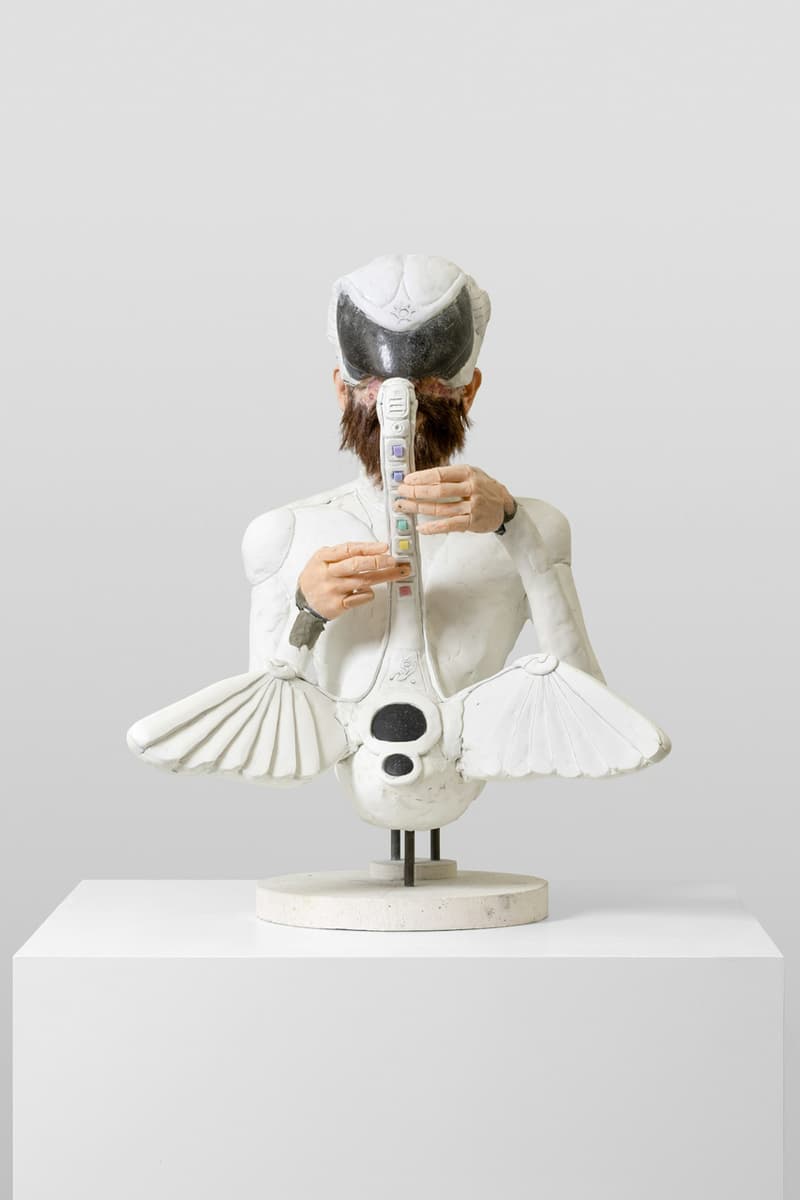 David Altmejd's 'Prélude Pour Un Nouvel Ordre Mondial' Envisions Anthropomorphic Beings Exhibition Xavier Hufkens Sculpture Drawing