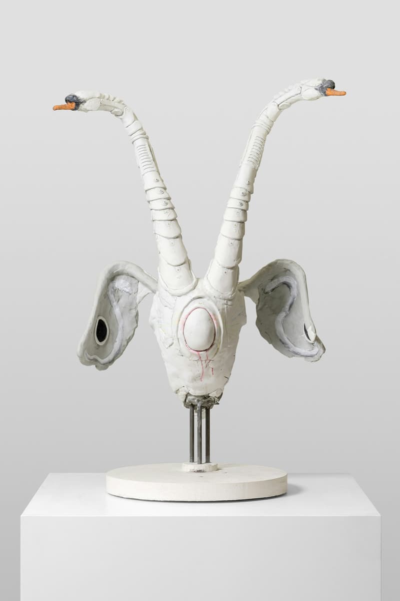 David Altmejd's 'Prélude Pour Un Nouvel Ordre Mondial' Envisions Anthropomorphic Beings Exhibition Xavier Hufkens Sculpture Drawing