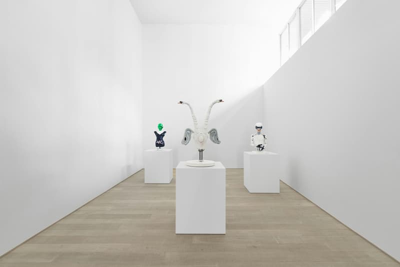 David Altmejd's 'Prélude Pour Un Nouvel Ordre Mondial' Envisions Anthropomorphic Beings Exhibition Xavier Hufkens Sculpture Drawing