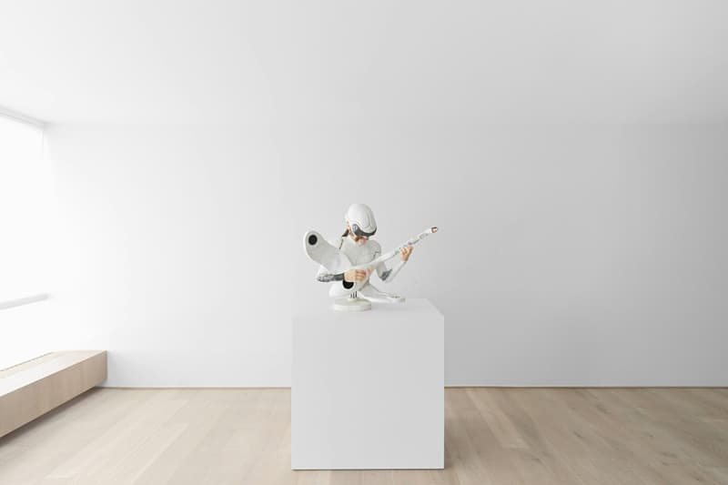 David Altmejd's 'Prélude Pour Un Nouvel Ordre Mondial' Envisions Anthropomorphic Beings Exhibition Xavier Hufkens Sculpture Drawing