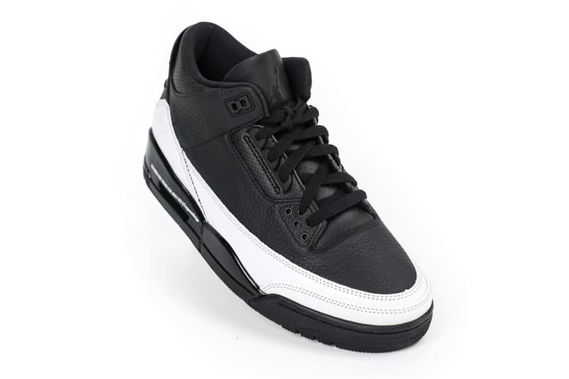 fragment design Air Jordan 3 Black White Sample Info release date store list buying guide photos price hiroshi fujiwara