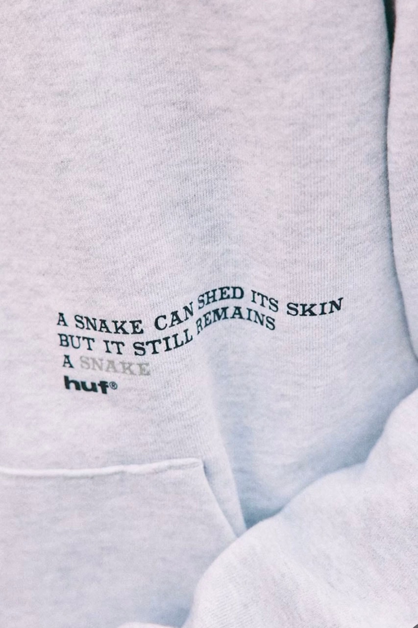 HUF Gears Up for the Year of the Snake lunar new year capsule collection lookbook release info hoodie graphic tee ring jewelry 