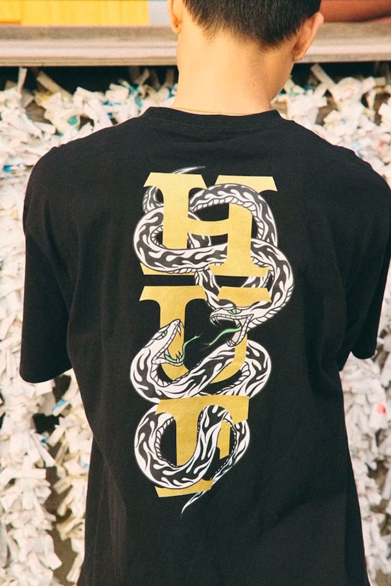 HUF Gears Up for the Year of the Snake lunar new year capsule collection lookbook release info hoodie graphic tee ring jewelry 