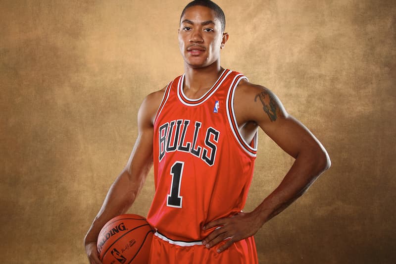 nba Chicago Bulls Retiring Derrick Rose No. 1 Jersey