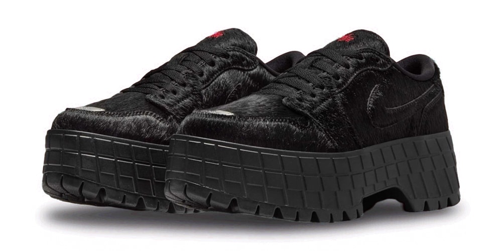 Air Jordan 1 Brooklyn Low Appears in Shaggy “Black Pony” Hair