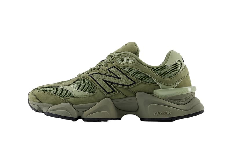 New Balance 9060 Dark Olivine Release Date Info