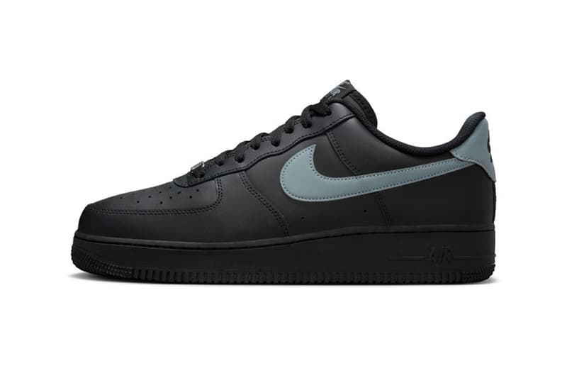 Nike Air Force 1 Low "Black/Cool Grey" FJ4146-003 Release info af1 swoosh nike all black leather classic low top shoe everyday