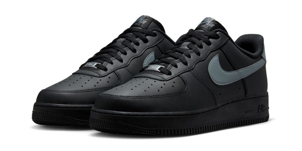 Official Look at the Nike Air Force 1 Low "Black/Cool Grey"