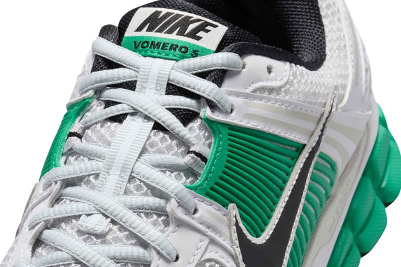 Nike Zoom Vomero 5 White Stadium Green FJ2028-102 Release Info