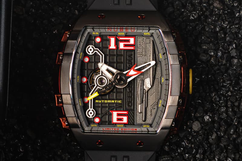 Nubeo NB-6106 Magellan Автоматический «Звездный путь» Warp Speed Limited Edition Информация Звездный флот NCC-1701-D Звездный корабль Райкер Данные Трой Пикард