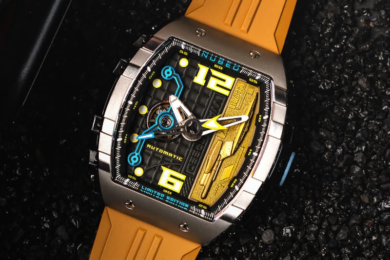 Nubeo NB-6106 Magellan Автоматический «Звездный путь» Warp Speed Limited Edition Информация Звездный флот NCC-1701-D Звездный корабль Райкер Данные Трой Пикард