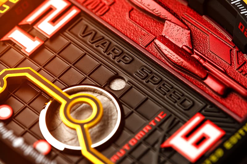 Nubeo NB-6106 Magellan Автоматический «Звездный путь» Warp Speed Limited Edition Информация Звездный флот NCC-1701-D Звездный корабль Райкер Данные Трой Пикард