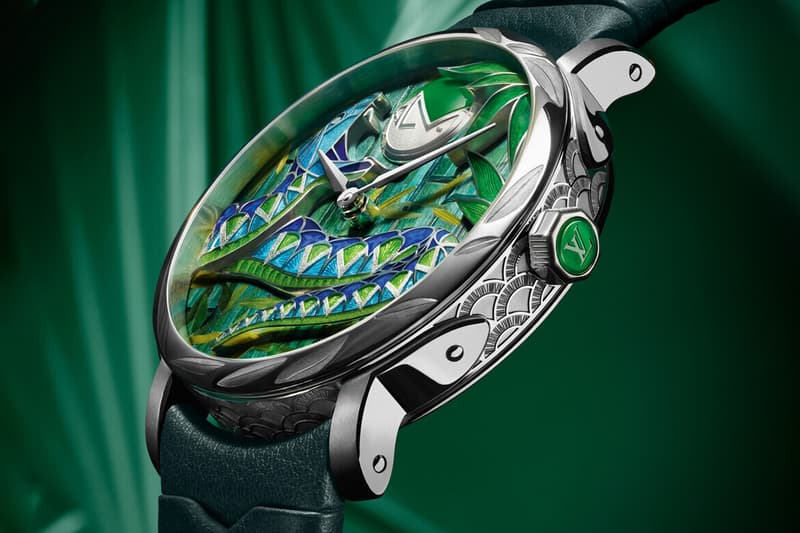 Louis Vuitton Escale "Snakes Jungle" Cabinet of Wonders Watch Info