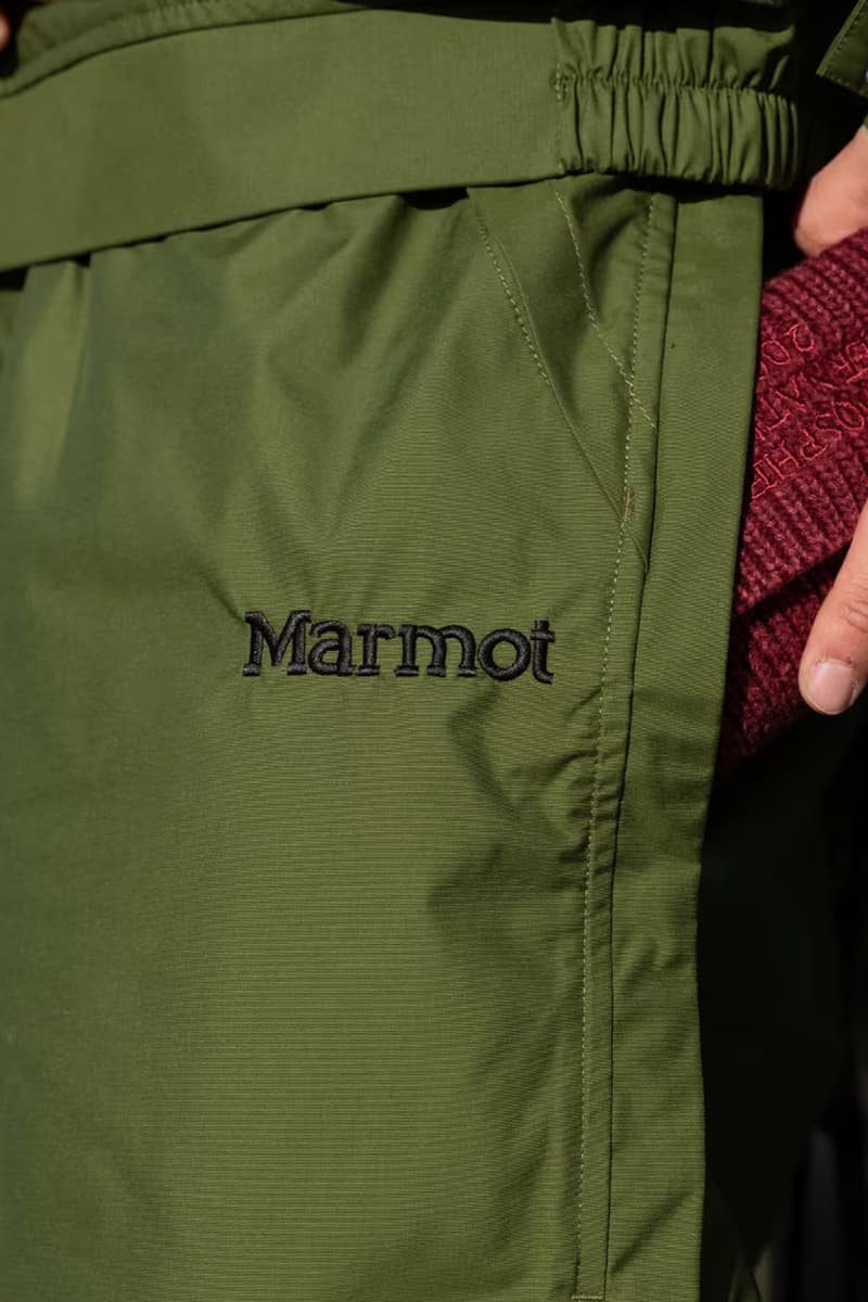 Marmot atmos spring summer 2025 collaboration Collection Release Info