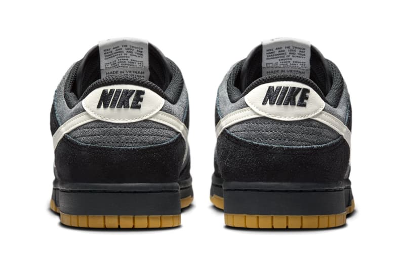 Nike Dunk Low Black Grey Gum HQ1931-001 Release Info