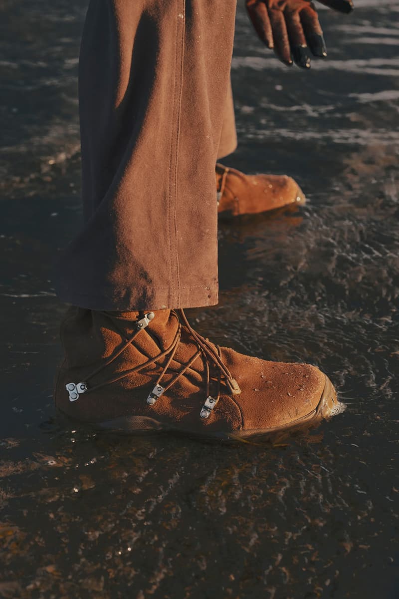 nonnative Gives ASICS' Gel-Yeti the GORE-TEX Treatment release info collab "GEL-YETITOKYO HI GTX" boot upper suede color brown price 