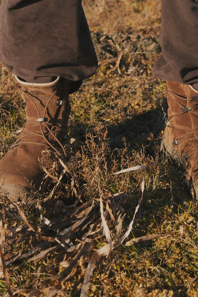 nonnative Gives ASICS' Gel-Yeti the GORE-TEX Treatment release info collab "GEL-YETITOKYO HI GTX" boot upper suede color brown price 