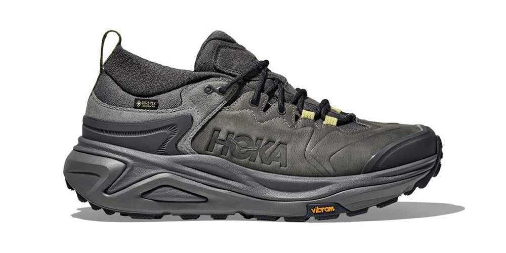 Official Look at the HOKA KAHA 3 LOW GTX in “Asteroid” and “Black”