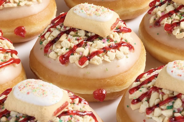 Pop-Tarts Krispy Kreme Collaboration menu Release Info 