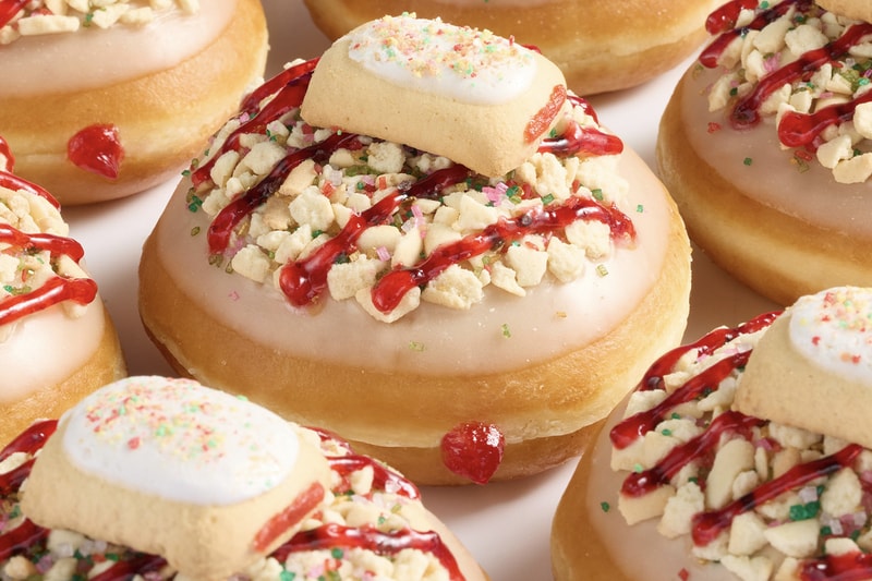 Pop-Tarts Krispy Kreme Collaboration menu Release Info 