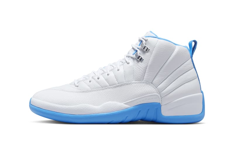 Air Jordan 12 "Melo" Slated to Return Next Summer White/University Blue-Metallic Silver jordan brand michael jordan CT8013-112 carmelo anthony denver nuggets
