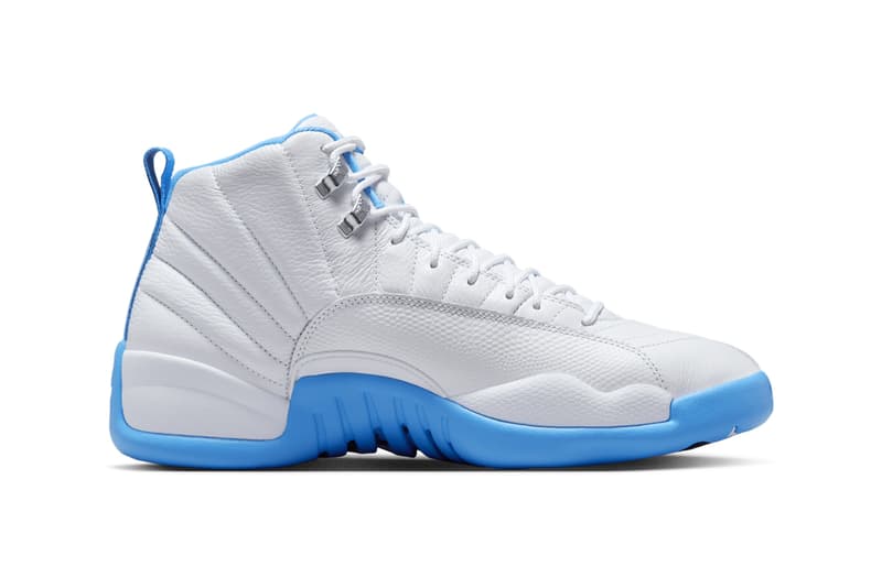 Air Jordan 12 "Melo" Slated to Return Next Summer White/University Blue-Metallic Silver jordan brand michael jordan CT8013-112 carmelo anthony denver nuggets